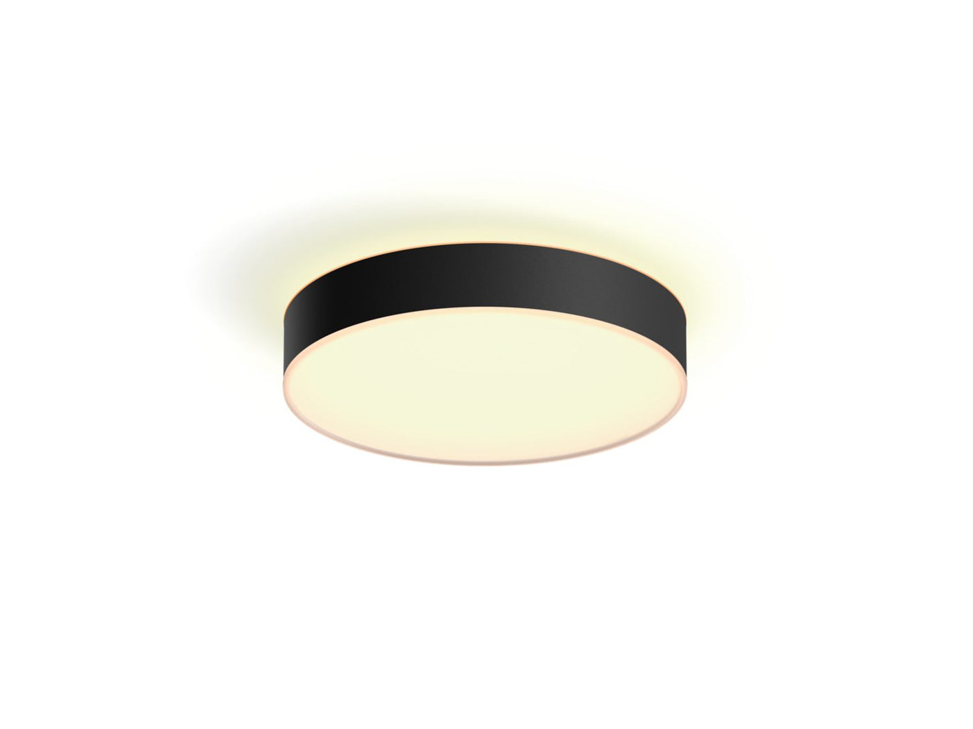 Enrave M Ceiling Lamp White Ambiance-Black