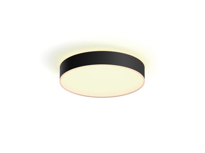 Enrave M Ceiling Lamp White Ambiance-Black