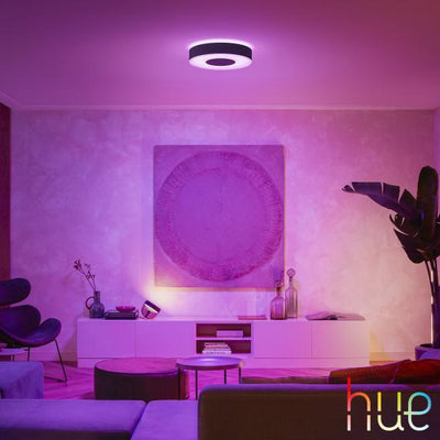 Infuse M Ceiling Lamp W&Color Ambiance-Black