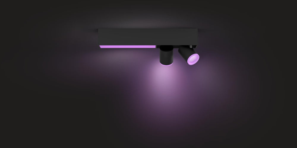 Hue Centris 2 Ceiling Lamp W&Color Ambiance-Black