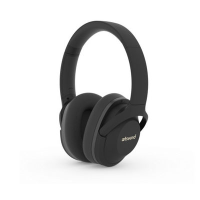 BRAINWAVE07, ANC Wireless Over-Ear Headphones, Black