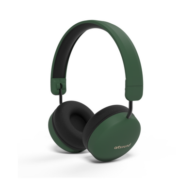 BRAINWAVE05, Wireless On-Ear Headphones, Green