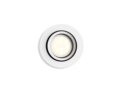 Hue 3-pack Milliskin recessed spotlight - White