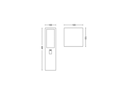 Hue IMPRESS OUTDOOR PEDESTAL LIGHT