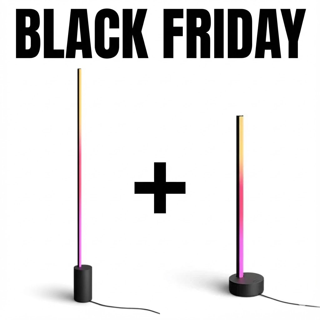 Gradient Signe Floor Black + Gradient Signe Table Black