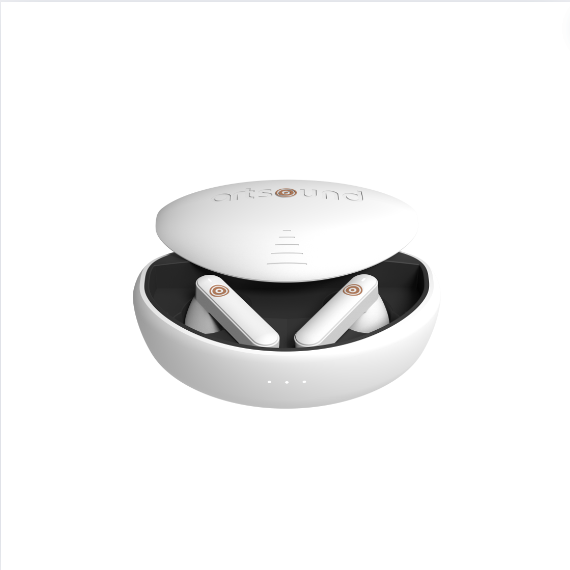 BRAINWAVE04, ANC True Wireless Earbuds, White