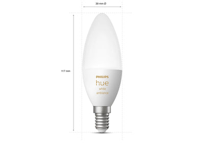 Hue Candle E14 6W White Ambiance