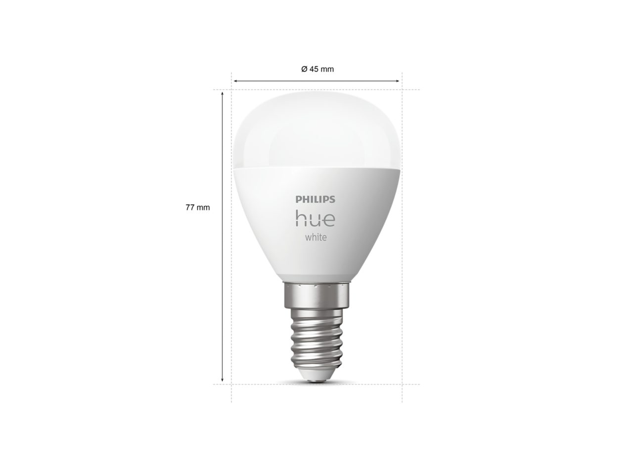 Hue Lustre – E14 smart bulb