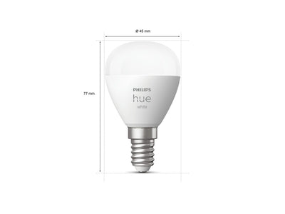 Hue Lustre – E14 smart bulb