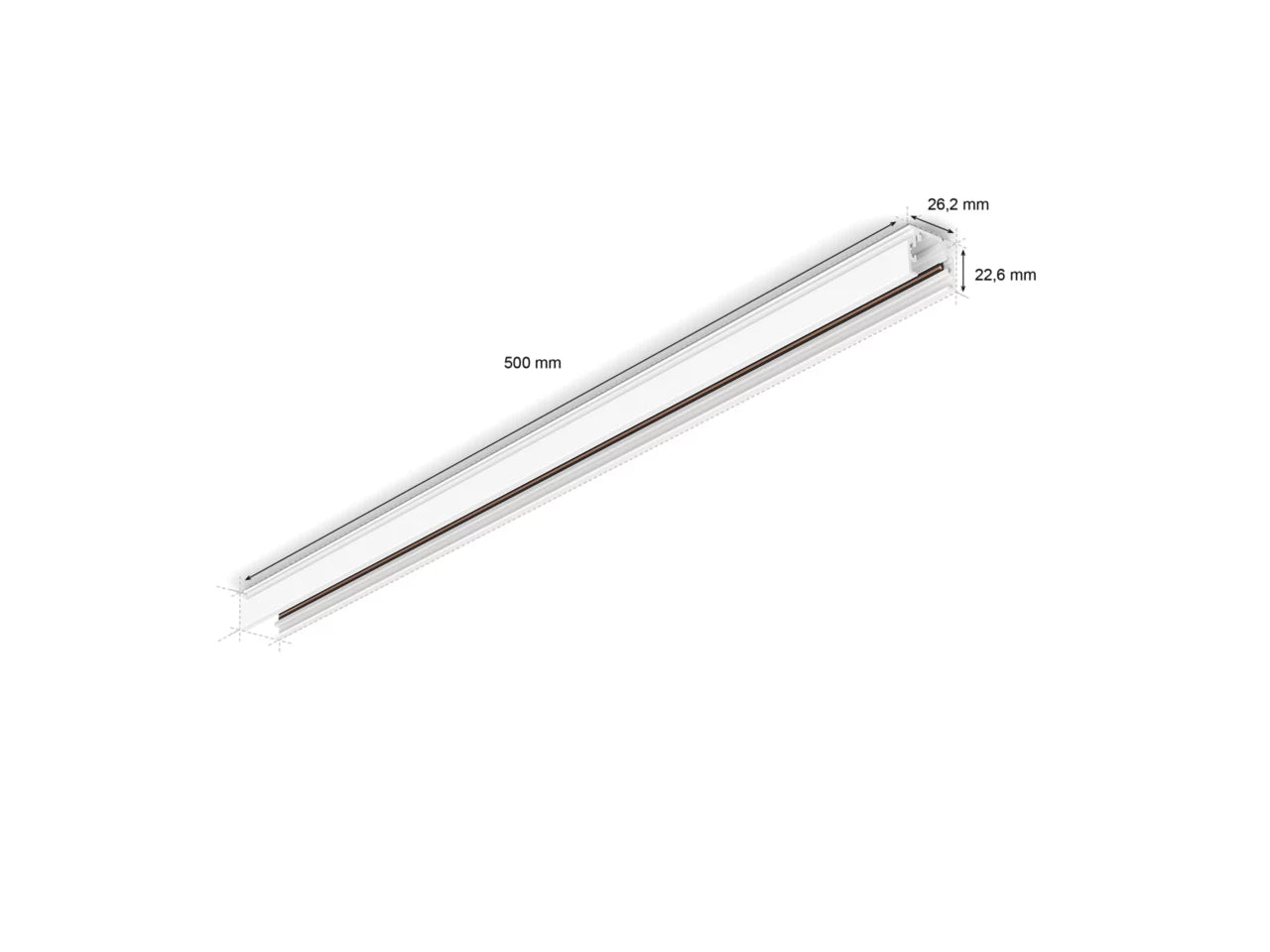 Hue Perifo rail 0.5 m - White