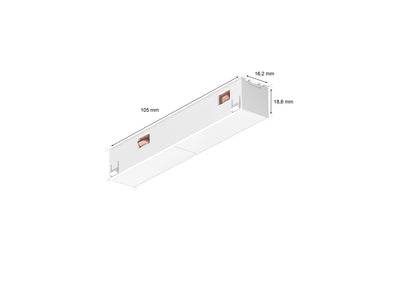 Hue Perifo straight connector - White
