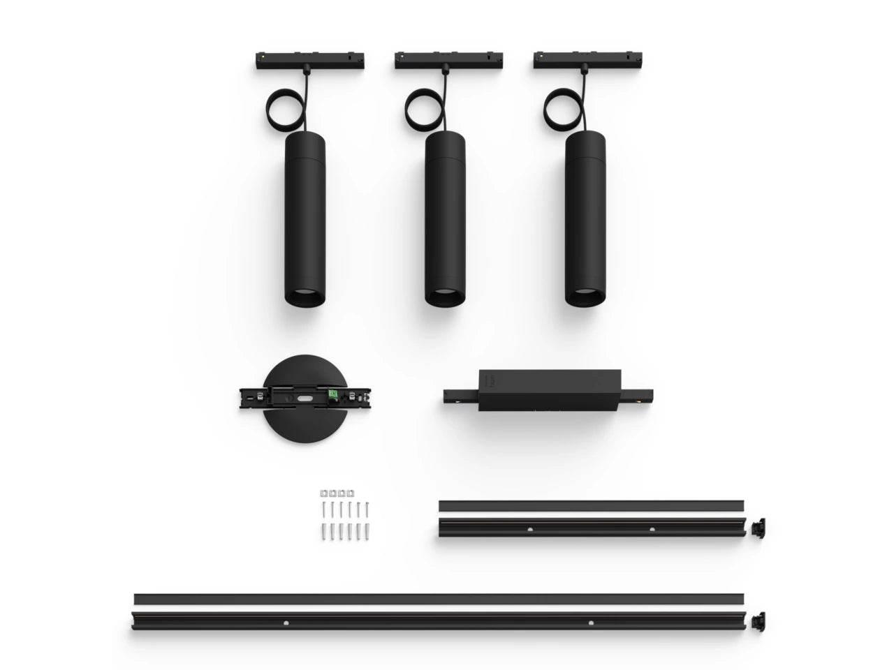 Hue Perifo Ceiling set 3 Cyl Pen Black