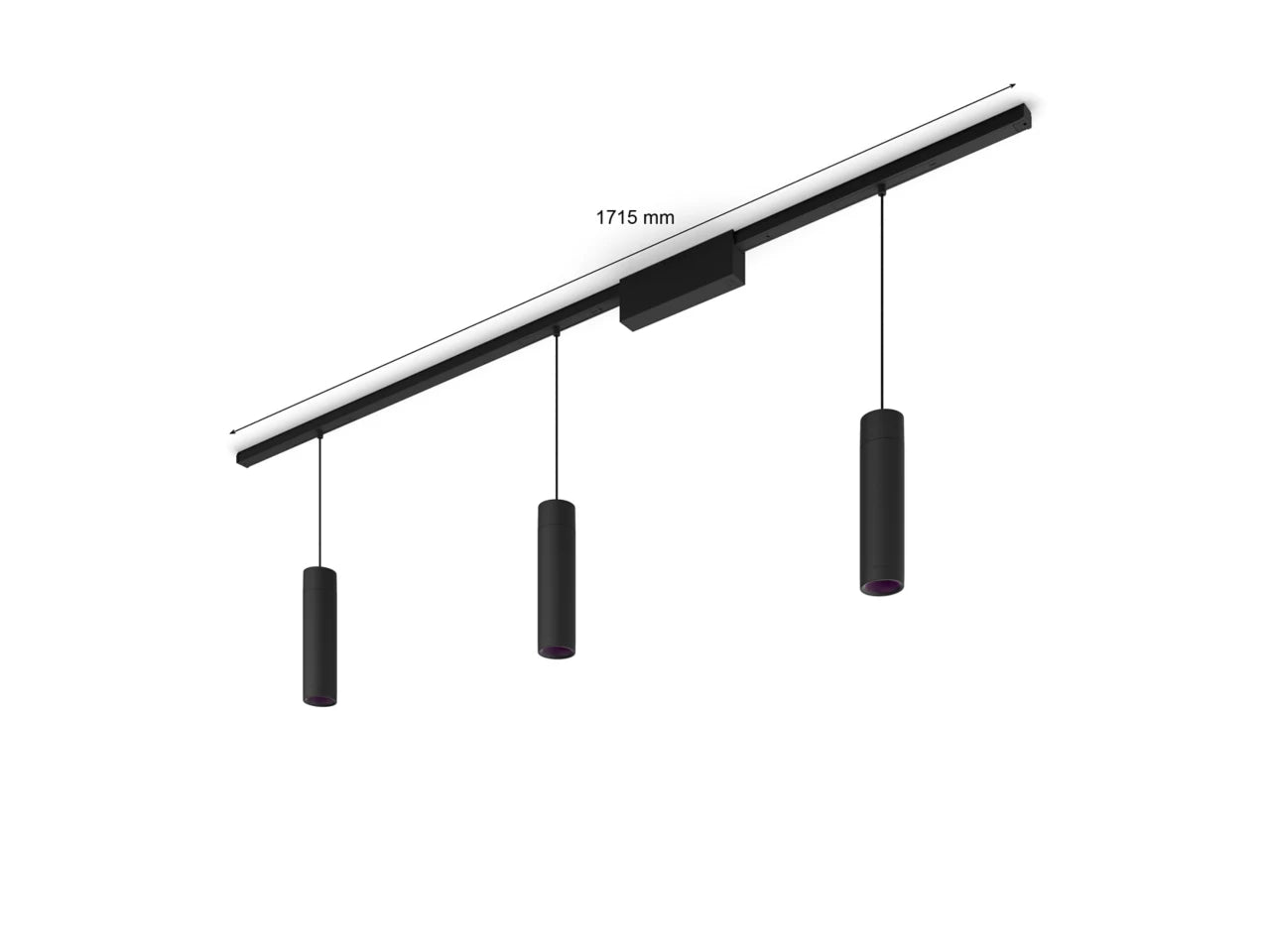 Hue Perifo Ceiling set 3 Cyl Pen Black