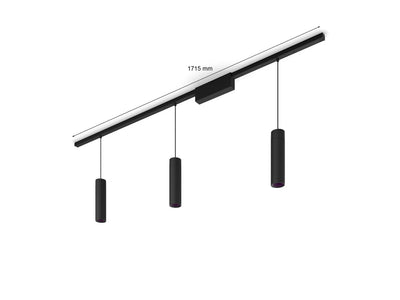 Hue Perifo Ceiling set 3 Cyl Pen Black
