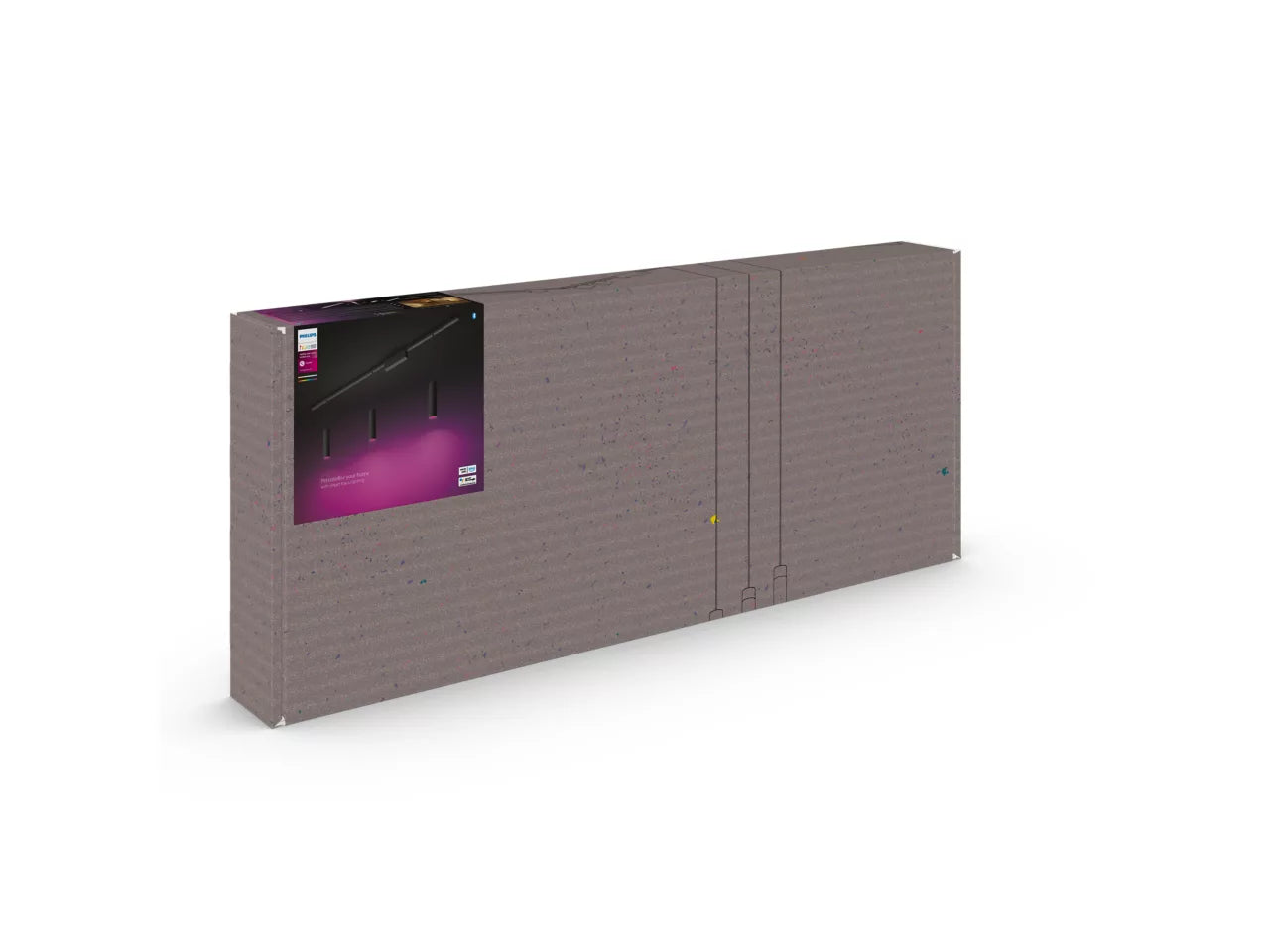 Hue Perifo Ceiling set 3 Cyl Pen Black