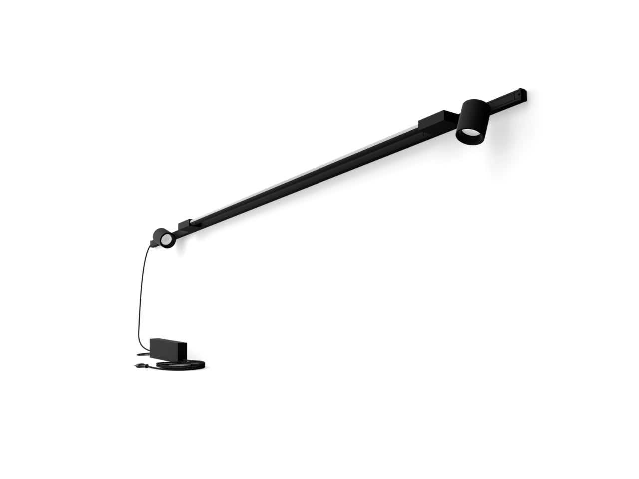 Hue Perifo wall 2 cyl spot 1 GT W base kit (2 spots, 1 light bar) Black