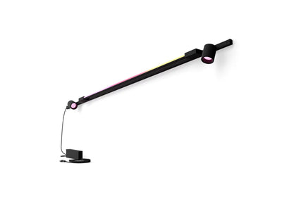 Hue Perifo wall 2 cyl spot 1 GT W base kit (2 spots, 1 light bar) Black