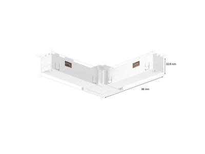Hue Perifo internal corner connector - White