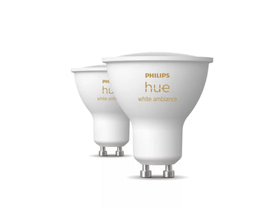 Hue White Ambiance GU10 – smart spotlight – (2-pack) New Gen