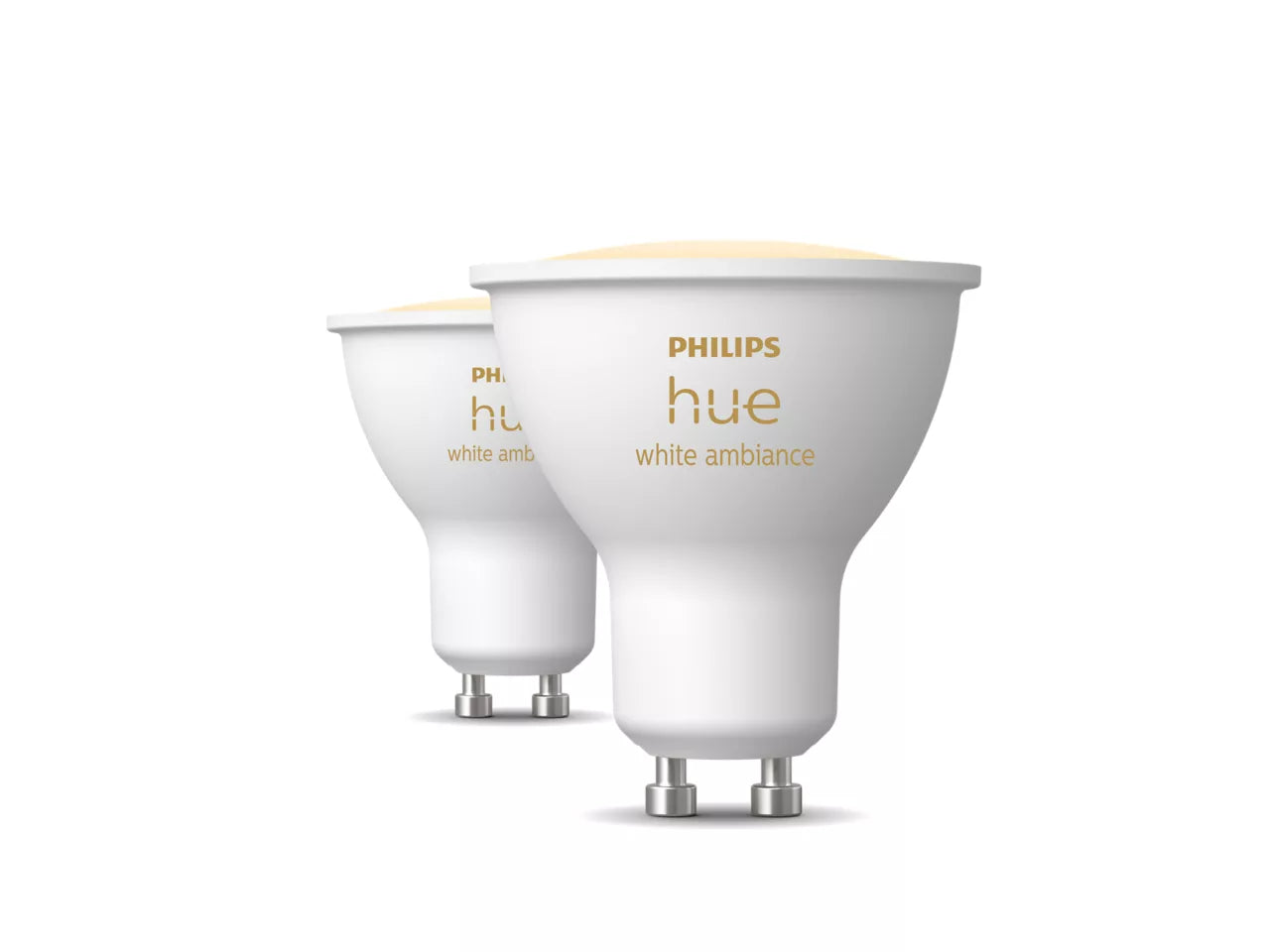 Hue White Ambiance GU10 – smart spotlight – (2-pack) New Gen