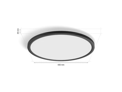 Hue Tento WA Slim ceiling RD M Black