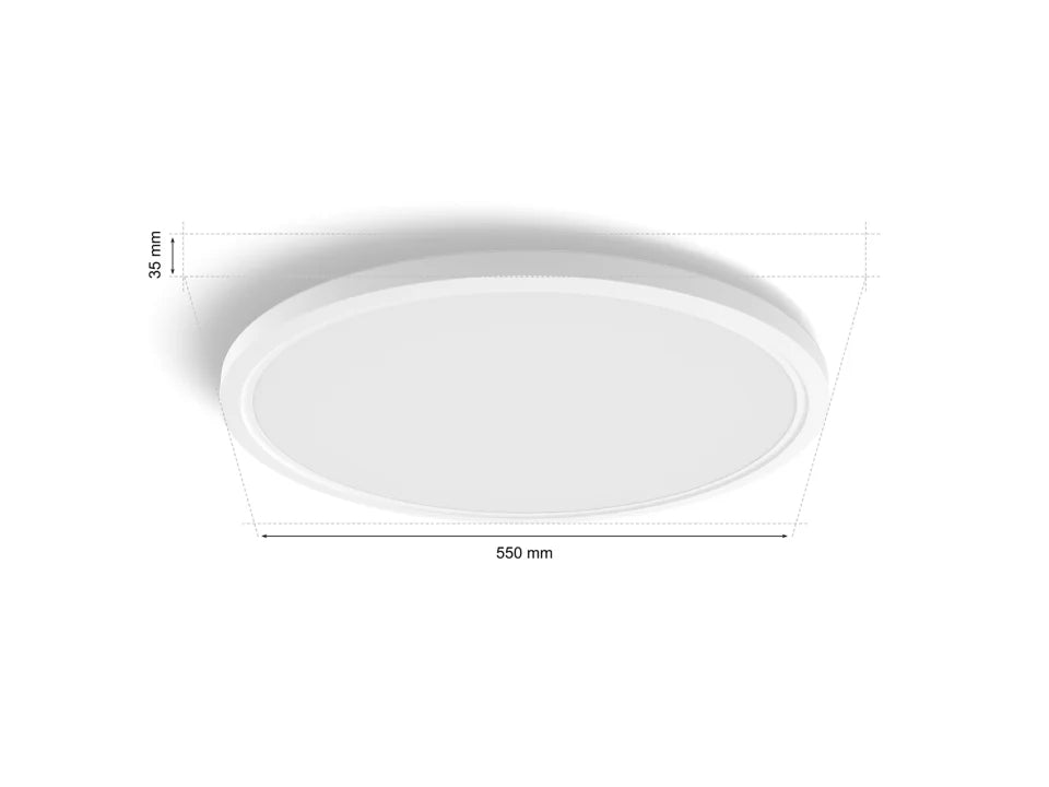 Hue Tento WA Slim ceiling RD XL White