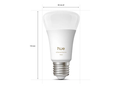 Hue White Ambiance A60 – Smart Bulb E27 – 1100 lm