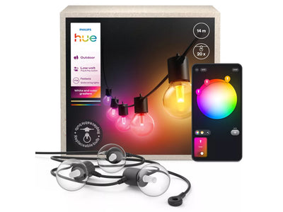 Philips Hue Festavia Globe Outdoor String Lights 14m 20bulb