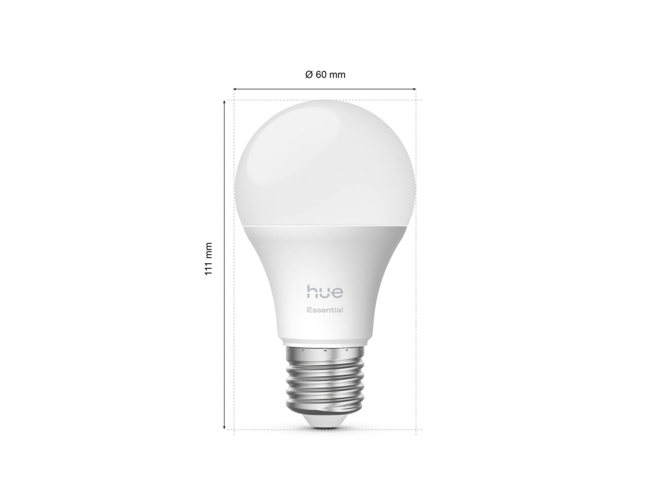 Essential A60 - E27 - 806 lm - 8 W