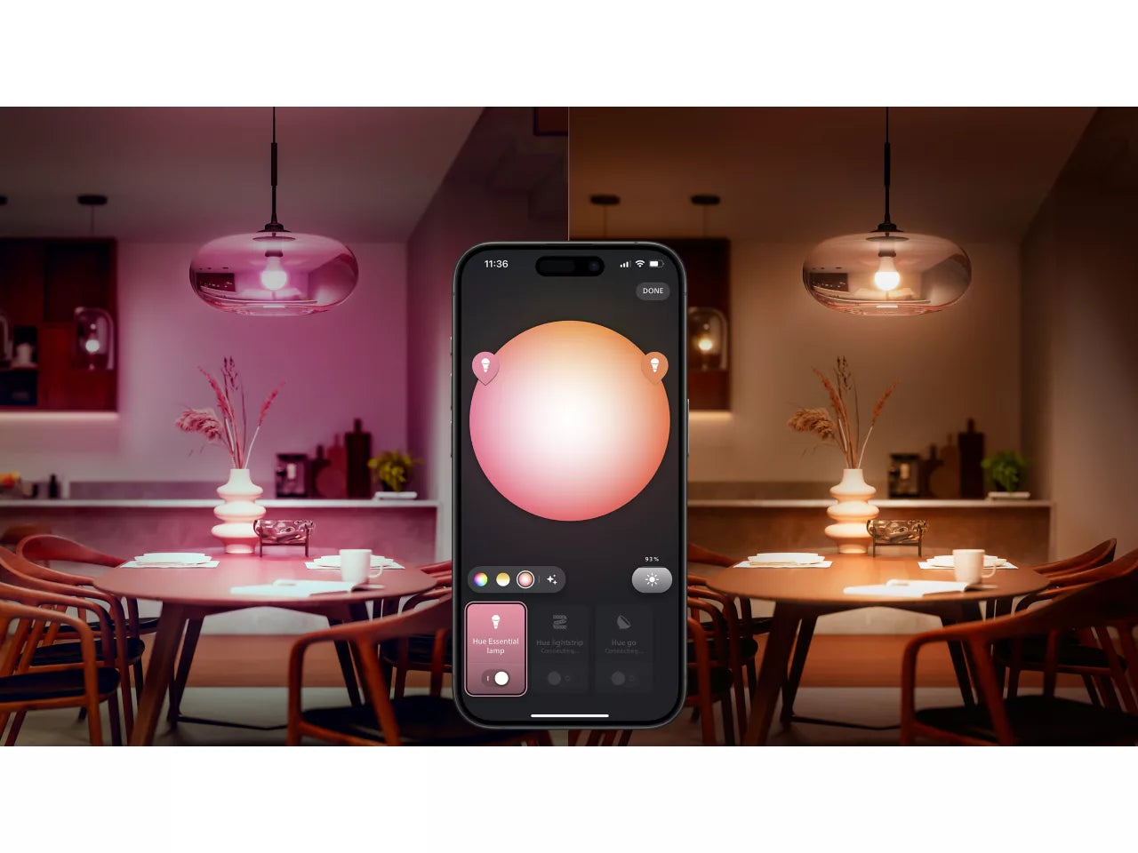 Philips Hue E WCA 806 A60 E27 2Kit EU