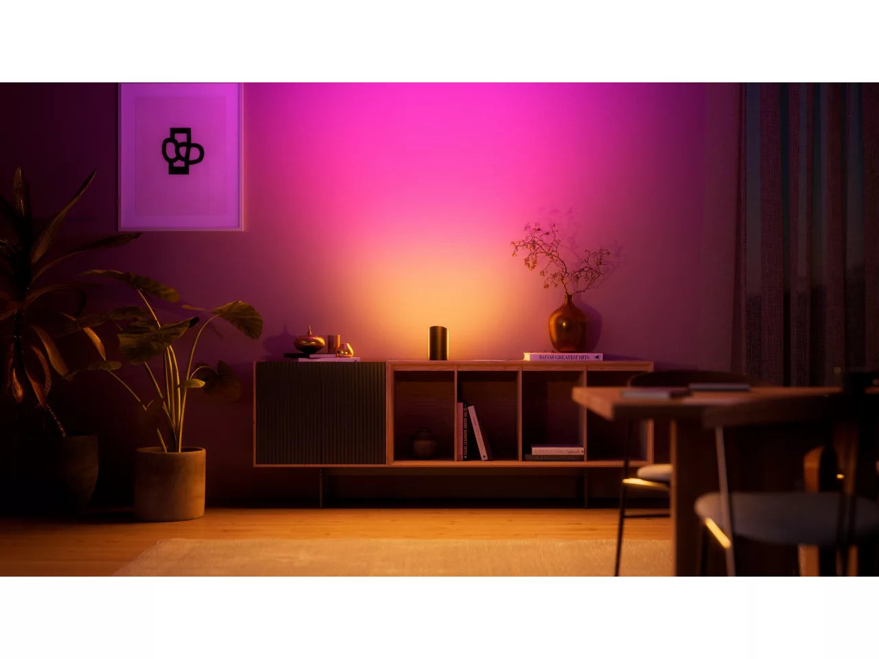 Hue Play wall-washer - Black