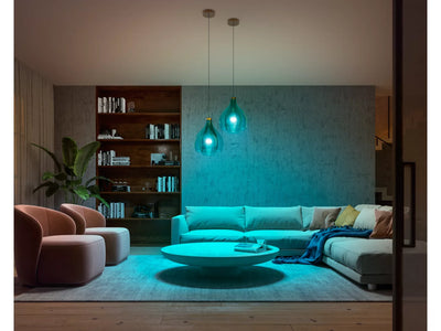 Hue 9W A60 E27 White and Color Ambiance x2 pack