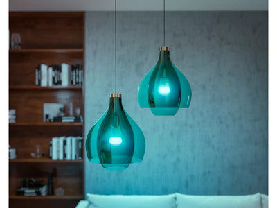 Hue 9W A60 E27 White and Color Ambiance x2 pack