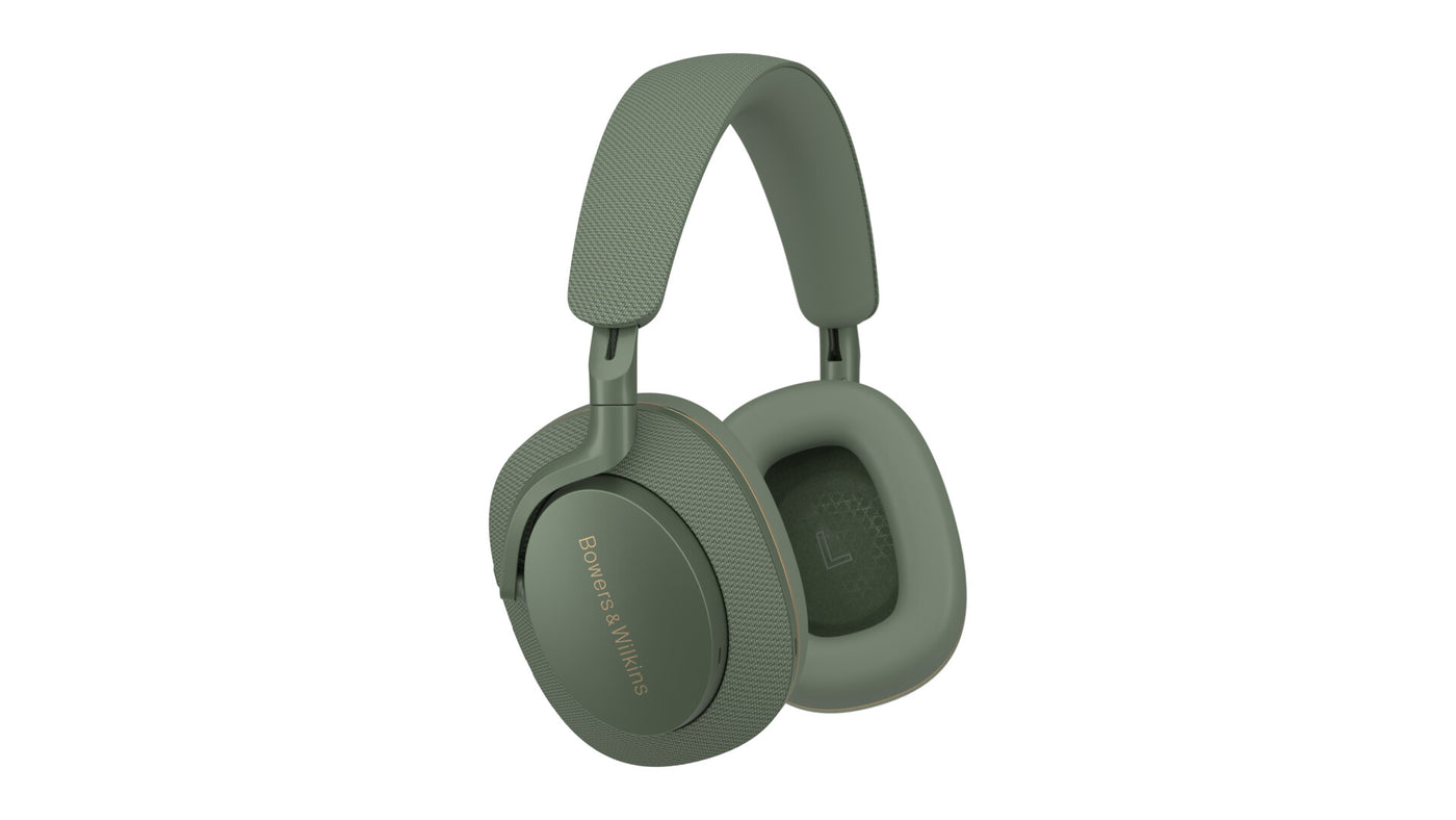 אוזניות Bluetooth אלחוטיות דגם Px7 S2e מבית Bowers & Wilkins צבע ירוק