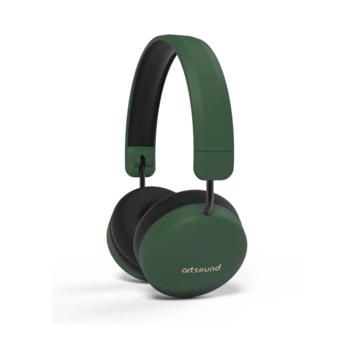 BRAINWAVE05, Wireless On-Ear Headphones, Green