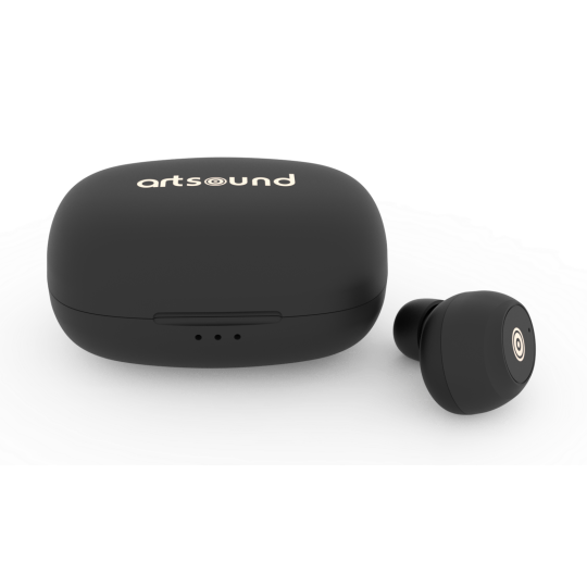 BRAINWAVE01, True Wireless Earbuds, Black