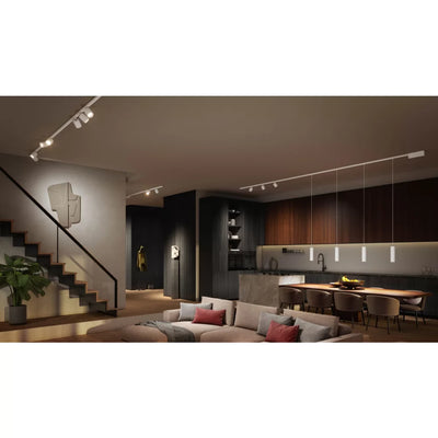 Hue Perifo straight ceiling base kit (3 spots, 1 light bar) White