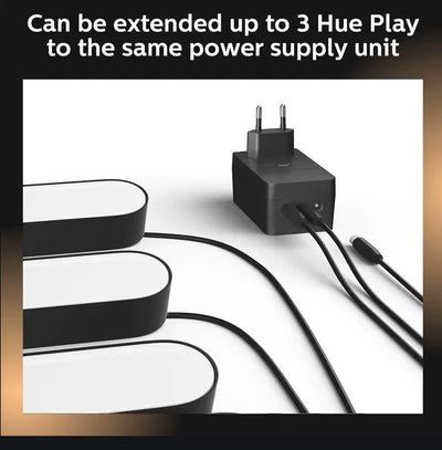 Hue Play 5m Extension Cable Black