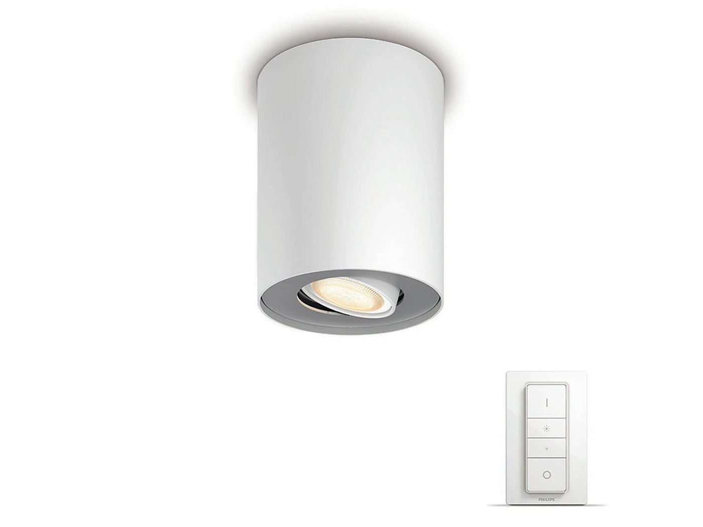 Hue Pillar Ceiling Spotlight W.Ambiance-White