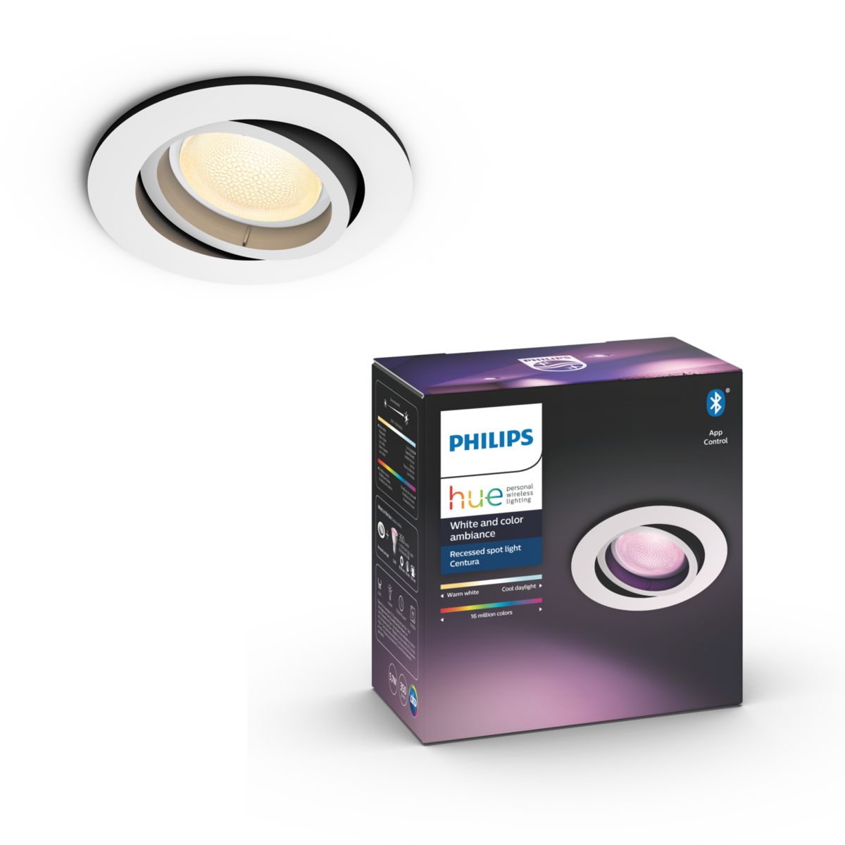 Hue Centura Ceiling Spotlight W&Color Ambiance-White