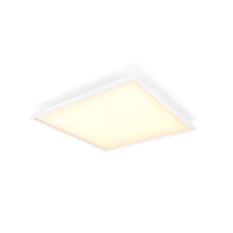 Aurelle Square Ceiling Lamp White Ambiance-White