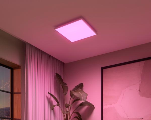 Surimu Sqr Ceiling Lamp W&Color Ambiance-White