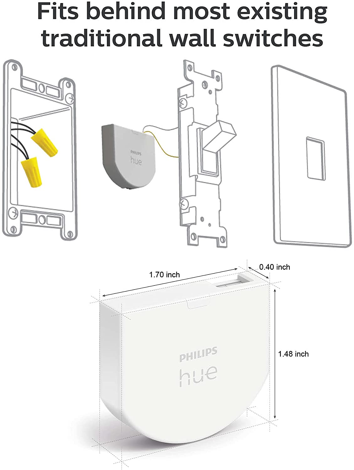 Hue Wall Switch Module x2 pack