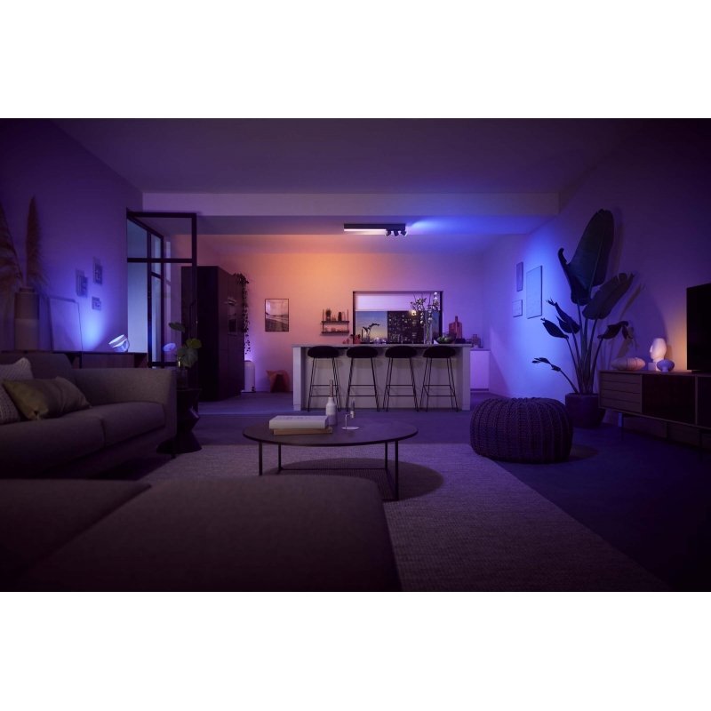 Hue Centris 3 Ceiling Lamp W&Color Ambiance-Black