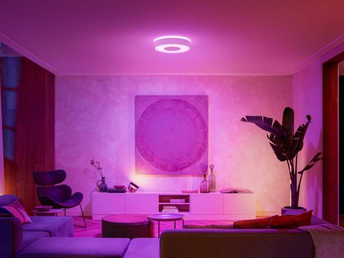 Infuse M Ceiling Lamp W&Color Ambiance-White