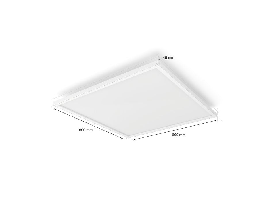 Surimu Sqr Ceiling Lamp W&Color Ambiance-White
