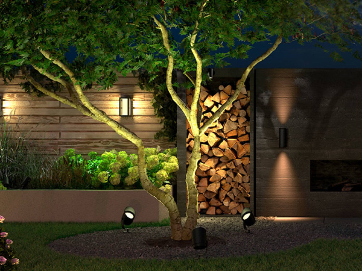 Hue Lily Outdoor XL Spot 1X15W W&Color Ambiance