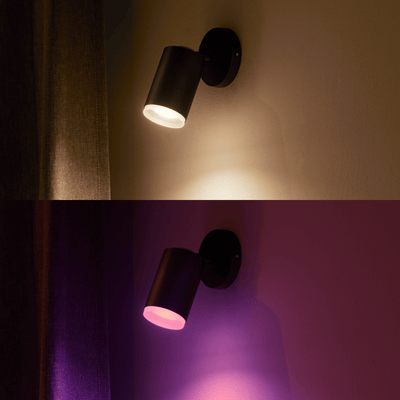 Hue Fugato 1 Lamp W&Color Ambiance-Black
