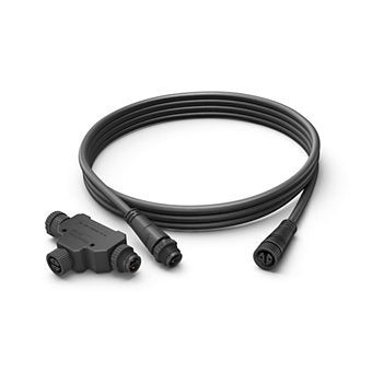 Hue Outdoor T-part + 2.5M Cable Extension