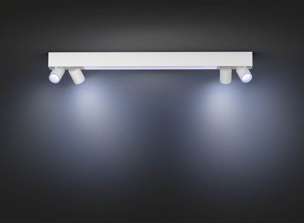 Hue Centris 4 Ceiling Lamp W&Color Ambiance-White